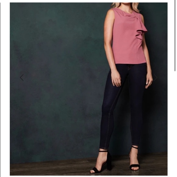 Ted Baker sculpted bow sleeveless top - Picture 3 of 10